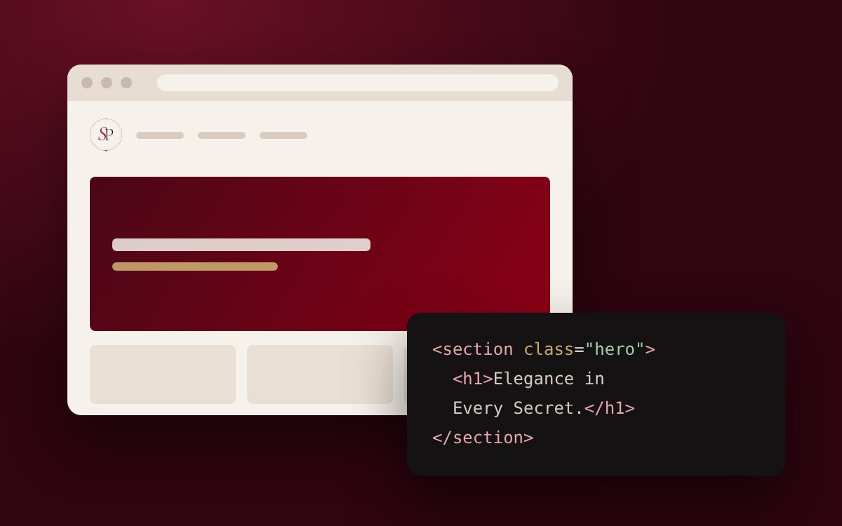 Website development