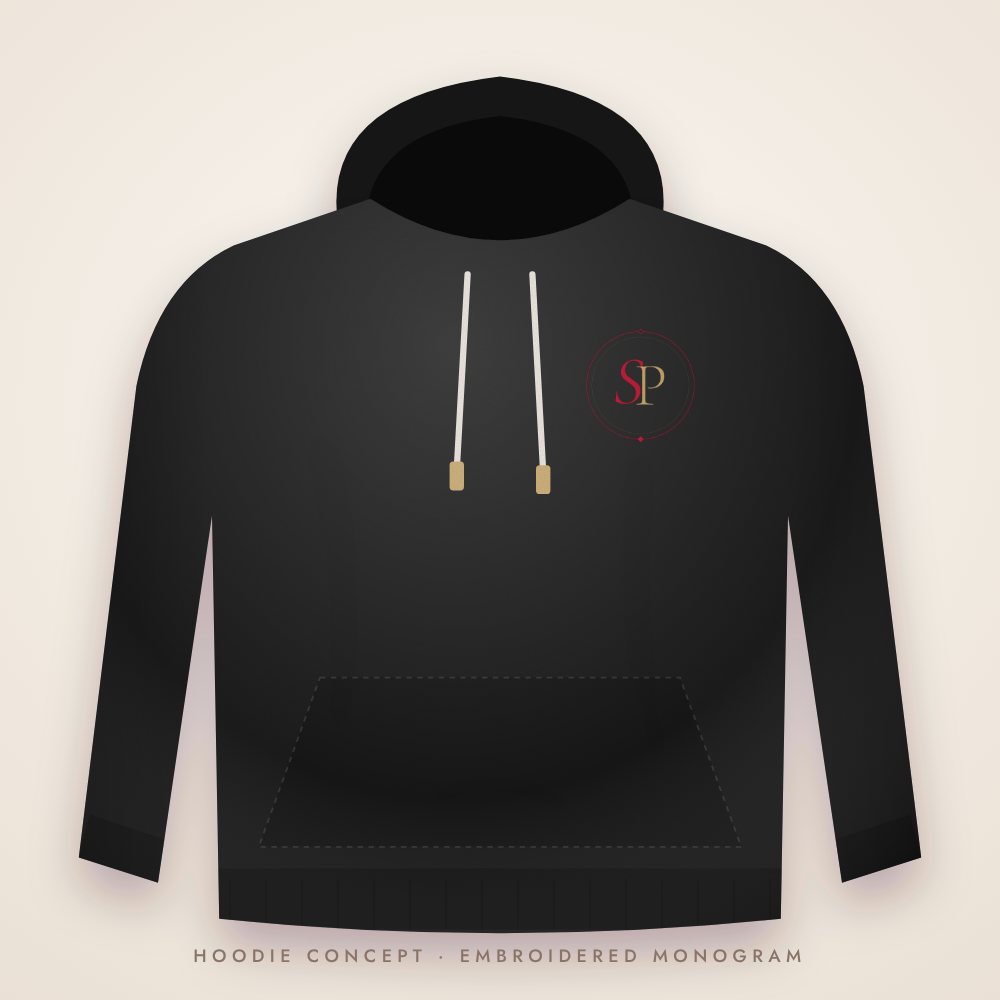 Scarlet Patience hoodie design concept